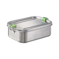 Brotdose / Lunchbox L - 14,5 x 20,5 cm ( Gravur möglich )