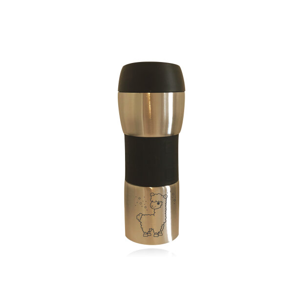 Trinkflasche 420ml - Bronze - Alpaka ( Gravur möglich )
