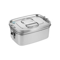 Gräwe Edelstahl-Brotdose, Lunchbox 1,5 Liter, mit...
