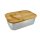 Brotdose / Lunchbox - Feder ( Gravur möglich )