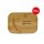 Brotdose / Lunchbox - Feder ( Gravur möglich )