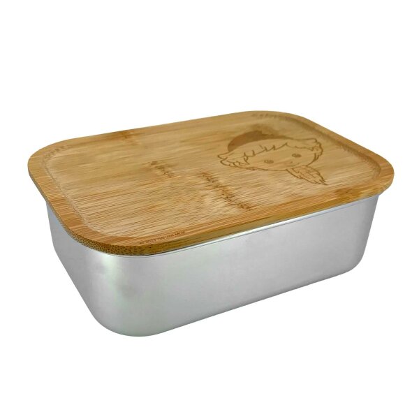 Brotdose / Lunchbox - Sandmann ( Gravur möglich )