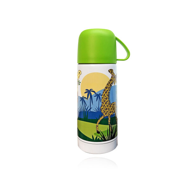 Trinkflasche 320ml - Giraffen Karim und Malawi ( Gravur möglich )