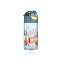 Trinkflasche BearFoot 450ml - Feuerwehr & Hase ( Gravur möglich )