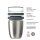 Mepal Thermo-Lunchpot Ellipse (500 ml + 200 ml) - Nordic green