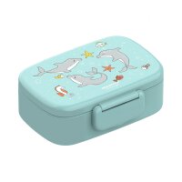 BearFoot Brotdose, Lunchbox, Bento Box Set - Delfin ( Gravur möglich )