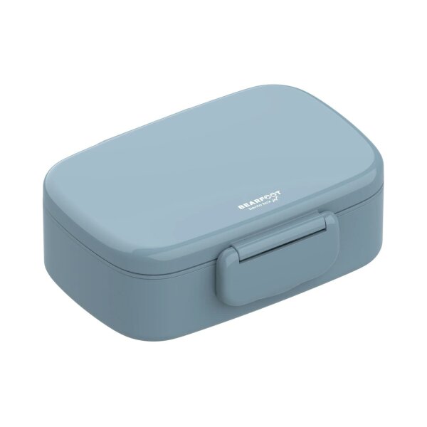 BearFoot Brotdose, Lunchbox, Bento Box Set - Blau ( Gravur möglich )