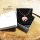 Gravur Anhänger - Babyfüße - mit eigener Gravur / Namen - Edelstahl Rosé Herz 26,5mm (mit Kette)