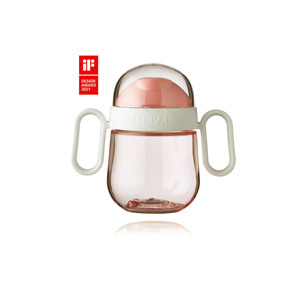 Trinkflasche Trinklernbecher Mepal Mio 2.0 (200ml) - Deep pink ( Gravur möglich )