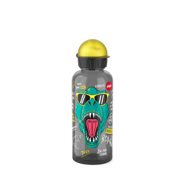 Trinkflasche Emsa Teens 600ml - T-Rex ( Gravur möglich )