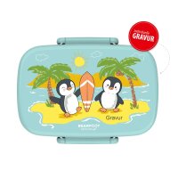 BearFoot Brotdose, Lunchbox, Bento Box Set - Pinguin -...