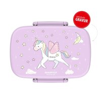 BearFoot Brotdose, Lunchbox, Bento Box Set - Einhorn -...