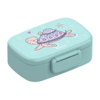 BearFoot Brotdose, Lunchbor, Bento Box Set - Schildkröte - Turtle, Herzen, Seestern ( Gravur möglich )