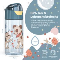 Trinkflasche BearFoot 450ml - Hund & Katze