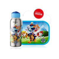 Mepal Paw Patrol Pups 2er Bundle - Brotdose, Trinkflasche...