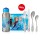 Mepal Frozen II 3er Bundle - Brotdose, Trinkflasche, Besteck