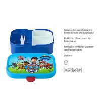 Mepal Paw Patrol 3er Bundle - Brotdose, Trinkflasche, Besteck