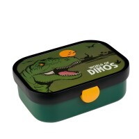 Mepal Dinosaurier 3er Bundle - Brotdose, Trinkflasche, Besteck