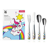 WMF Kinderbesteck - Einhorn - Unicorn - 4-teilig ( Gravur...