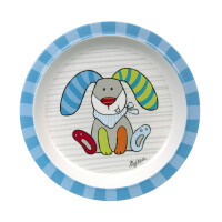 Kindergeschirr Set sigikid - Hase - 5-teilig ( Gravur möglich )