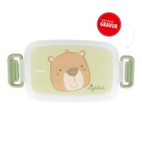 Sigikid Brotdose, Lunchbox - Bär ( Gravur...