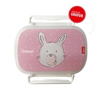 Sigikid Brotdose, Lunchbox - Hase ( Gravur möglich )