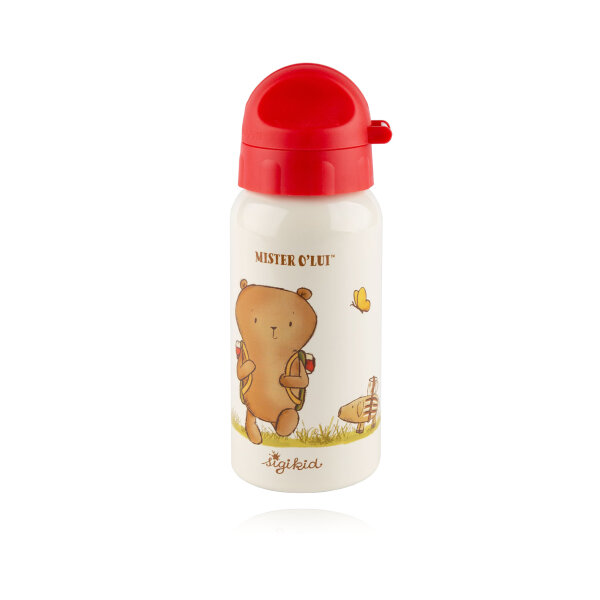 Trinkflasche Sigikid 400ml - Mister OLui ( Gravur möglich )