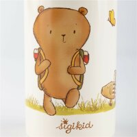 Trinkflasche Sigikid 400ml - Mister OLui ( Gravur möglich )
