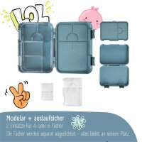 BearFoot Brotdose, Lunchbox, Bento Box - Game ( Gravur möglich )