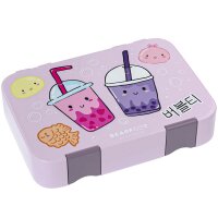 BearFoot Brotdose, Lunchbox, Bento Box - BubbleTea Lila (...