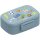 BearFoot Brotdose, Lunchbox, Bento Box Set - Sticker Blau ( Gravur möglich )