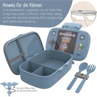 BearFoot Brotdose, Lunchbox, Bento Box Set - Game ( Gravur möglich )