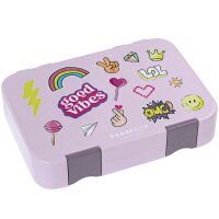 BearFoot Brotdose, Lunchbox, Bento Box - Sticker Lila (...