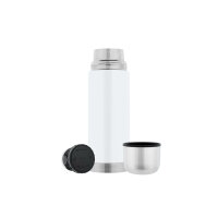 Trinkflasche Isolierflasche Gräwe 350ml - Weiß - Einhorn ( Gravur möglich )
