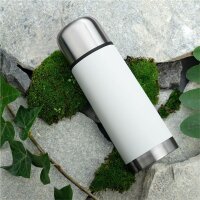 Trinkflasche Isolierflasche Gräwe 350ml - Weiß - Einhorn ( Gravur möglich )
