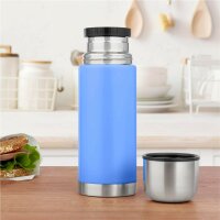 Trinkflasche Isolierflasche Gräwe 350ml - Hellblau ( Gravur möglich )