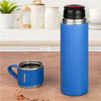Trinkflasche Isolierflasche Gräwe 450ml - Blau ( Gravur möglich )