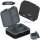 BearFoot Brotdose, Lunchbox, Bento Box COMPACT - Schwarz ( Gravur möglich )