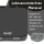 BearFoot Brotdose, Lunchbox, Bento Box COMPACT - Schwarz ( Gravur möglich )