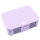 BearFoot Brotdose, Lunchbox, Bento Box COMPACT - Lila ( Gravur möglich )