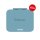 BearFoot Brotdose, Lunchbox, Bento box COMPACT - Blau ( Gravur möglich )