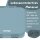 BearFoot Brotdose, Lunchbox, Bento box COMPACT - Blau ( Gravur möglich )