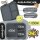 BearFoot Brotdose, Lunchbox, Bento Box COMPACT - Game Schwarz ( Gravur möglich )