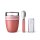 Mepal Lunchpot Set (500ml + 200ml) und faltbarer Löffel Ellipse - Vivid Mauve ( Gravur möglich ) ( Gravur möglich )