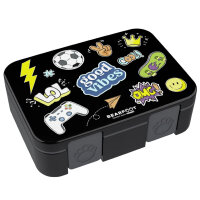 BearFoot Brotdose, Lunchbox,Bento Box COMPACT - Sticker...