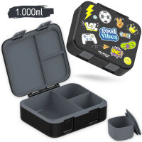 BearFoot Brotdose, Lunchbox,Bento Box COMPACT - Sticker...