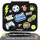 BearFoot Brotdose, Lunchbox,Bento Box COMPACT - Sticker Schwarz ( Gravur möglich ) ( Gravur möglich )