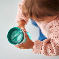 Mepal Flowers & Butterflies 2er Bundle - Brotdose, Trinklernbecher