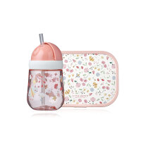 Mepal Flowers & Butterflies 2er Bundle - Brotdose,...