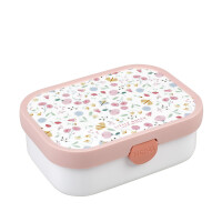 Mepal Flowers & Butterflies 2er Bundle - Brotdose, Trinklernbecher Mio ( Gravur möglich) ( Gravur möglich )
